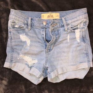 Hollister Distressed Shorts